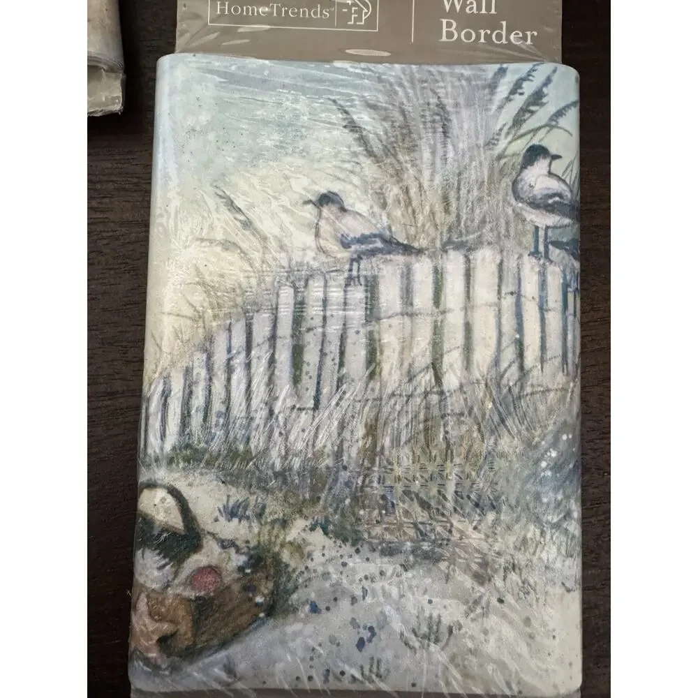 VTG 3 Wallpaper Border Decor Coast Coastal Cottage Oceancore Seaside Chic Beach